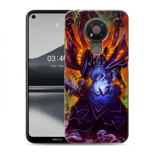 Дизайнерский силиконовый чехол для Nokia 3.4 World of warcraft