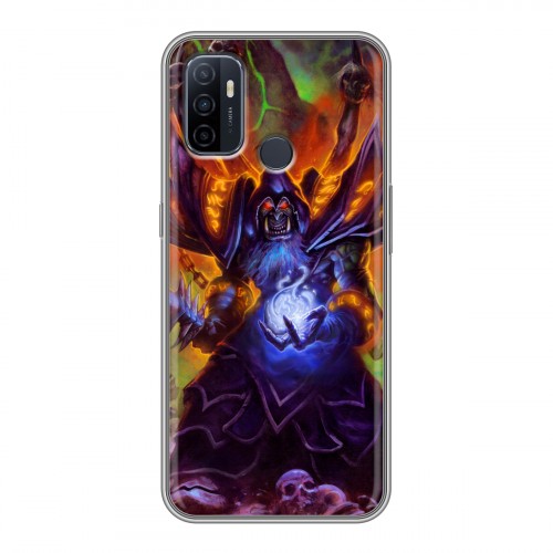 Дизайнерский силиконовый чехол для OPPO A53 World of warcraft