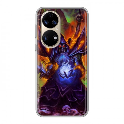 Дизайнерский силиконовый чехол для Huawei P50 Pro World of warcraft