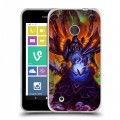 Дизайнерский пластиковый чехол для Nokia Lumia 530 World of warcraft