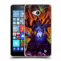 Дизайнерский пластиковый чехол для Microsoft Lumia 640 World of warcraft