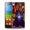 Дизайнерский пластиковый чехол для Lenovo A7000 World of warcraft