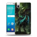 Дизайнерский пластиковый чехол для Huawei ShotX World of warcraft