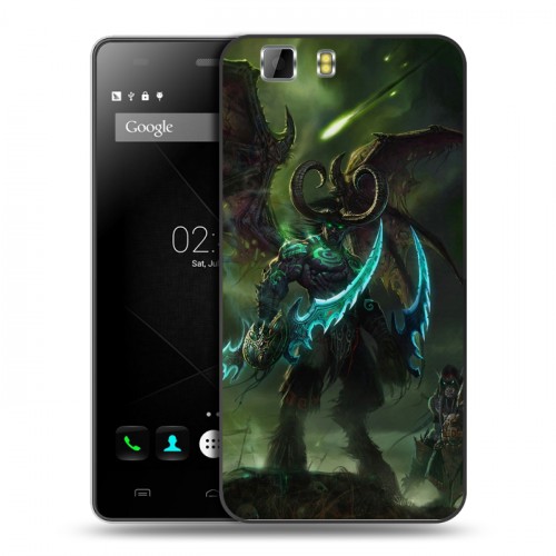 Дизайнерский силиконовый чехол для Doogee X5 World of warcraft