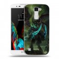 Дизайнерский пластиковый чехол для LG K10 World of warcraft