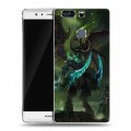 Дизайнерский пластиковый чехол для Huawei P9 Plus World of warcraft