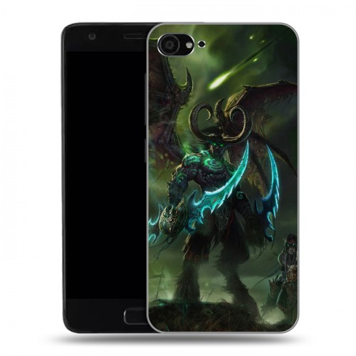 Дизайнерский пластиковый чехол для ZUK Z2 World of warcraft