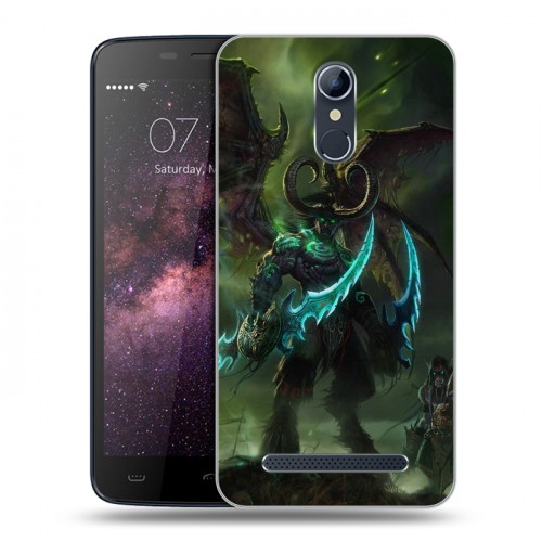 Дизайнерский силиконовый чехол для Homtom HT17 World of warcraft