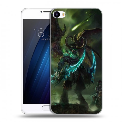 Дизайнерский пластиковый чехол для Meizu U20 World of warcraft