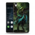 Дизайнерский пластиковый чехол для Huawei Y6II World of warcraft