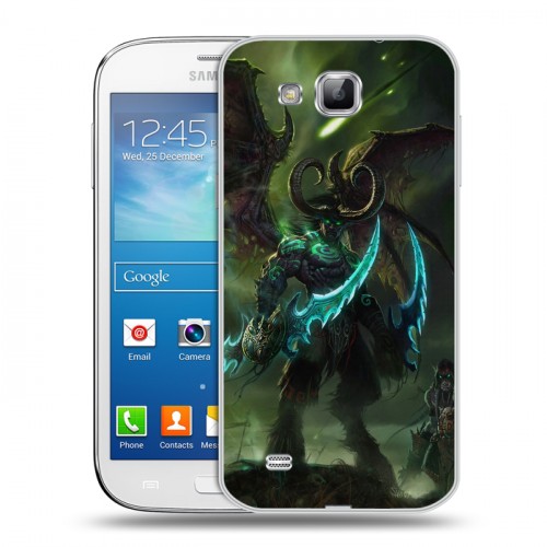 Дизайнерский пластиковый чехол для Samsung Galaxy Premier World of warcraft