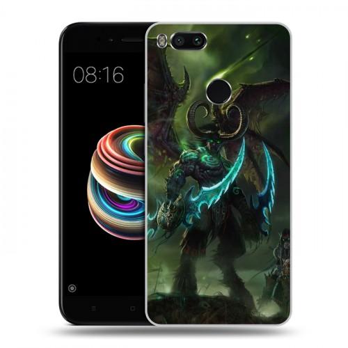 Дизайнерский силиконовый чехол для Xiaomi Mi5X World of warcraft