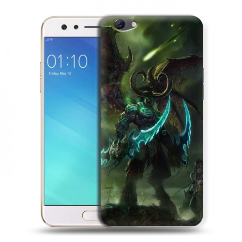 Дизайнерский силиконовый чехол для OPPO F3 World of warcraft