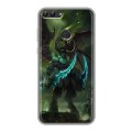 Дизайнерский силиконовый чехол для Huawei P Smart World of warcraft