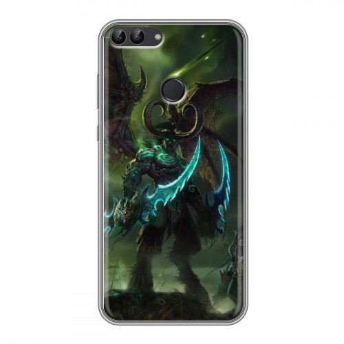 Дизайнерский силиконовый чехол для Huawei P Smart World of warcraft