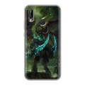 Дизайнерский пластиковый чехол для Huawei P20 Lite World of warcraft