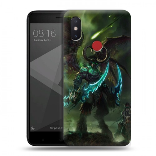 Дизайнерский пластиковый чехол для Xiaomi Mi8 SE World of warcraft