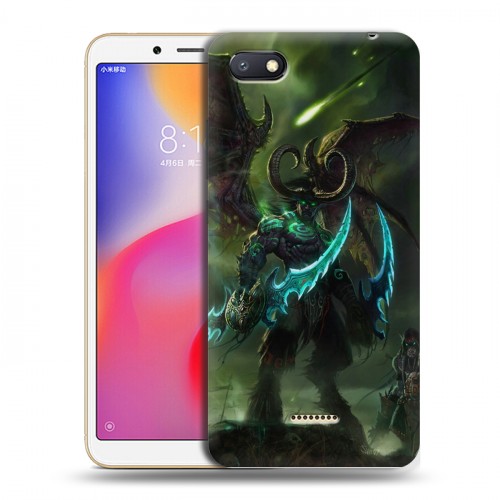 Дизайнерский пластиковый чехол для Xiaomi RedMi 6A World of warcraft