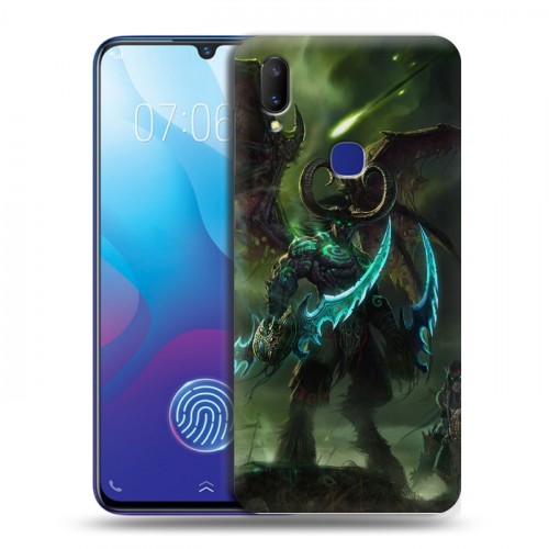 Дизайнерский пластиковый чехол для Vivo V11i World of warcraft