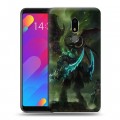 Дизайнерский пластиковый чехол для Meizu M8 Lite World of warcraft