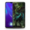 Дизайнерский силиконовый с усиленными углами чехол для OPPO A1k World of warcraft