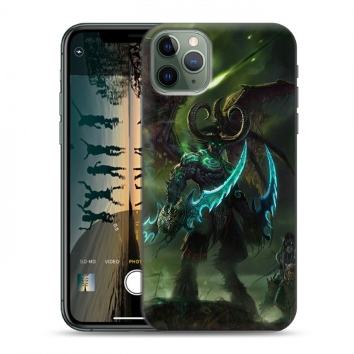 Дизайнерский пластиковый чехол для Iphone 11 Pro World of warcraft