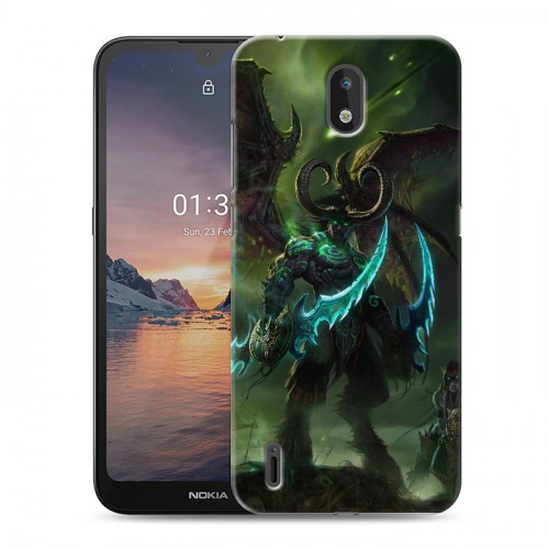 Дизайнерский силиконовый чехол для Nokia 1.3 World of warcraft