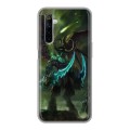 Дизайнерский силиконовый чехол для Realme 6 World of warcraft