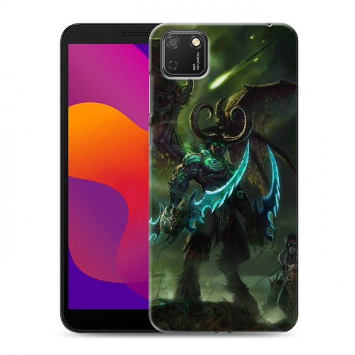 Дизайнерский силиконовый чехол для Huawei Honor 9S World of warcraft