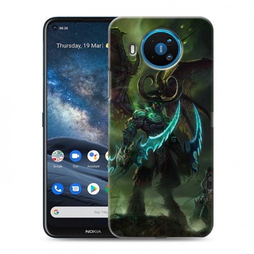 Дизайнерский силиконовый чехол для Nokia 8.3 World of warcraft