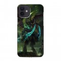 Дизайнерский силиконовый чехол для Iphone 12 World of warcraft