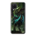 Дизайнерский силиконовый чехол для Samsung Galaxy A12 World of warcraft