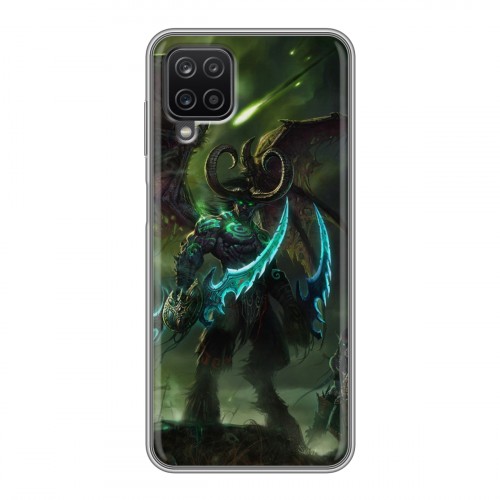 Дизайнерский силиконовый чехол для Samsung Galaxy A12 World of warcraft