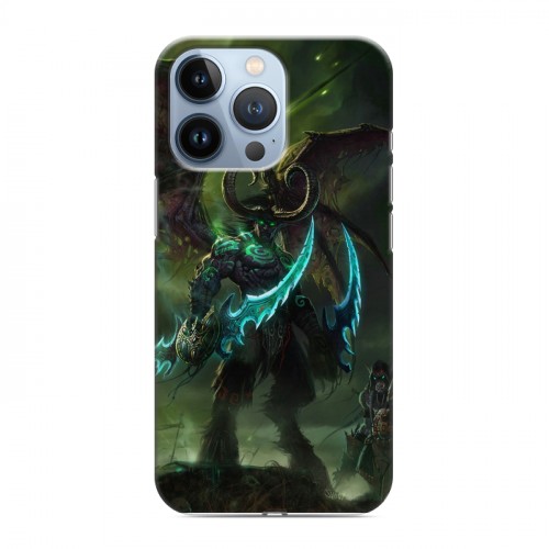 Дизайнерский силиконовый чехол для Iphone 13 Pro World of warcraft