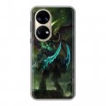 Дизайнерский силиконовый чехол для Huawei P50 Pro World of warcraft