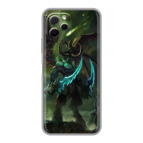 Дизайнерский силиконовый чехол для Huawei Nova Y61 World of warcraft