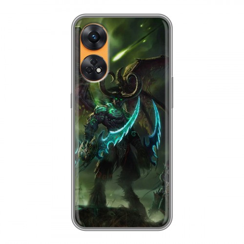 Дизайнерский силиконовый чехол для OPPO Reno8 T World of warcraft