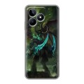 Дизайнерский силиконовый чехол для Realme C53 World of warcraft