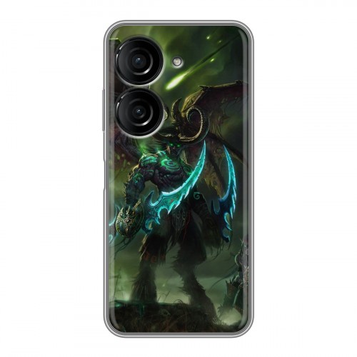 Дизайнерский силиконовый чехол для ASUS ZenFone 9 World of warcraft