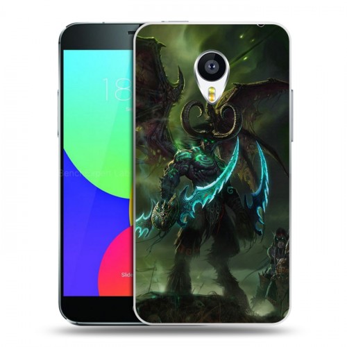 Дизайнерский пластиковый чехол для Meizu MX4 World of warcraft