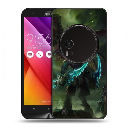 Дизайнерский силиконовый чехол для Asus Zenfone Zoom World of warcraft