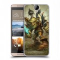 Дизайнерский пластиковый чехол для HTC One E9+ World of warcraft