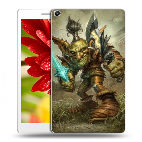 Дизайнерский силиконовый чехол для ASUS ZenPad 8 World of warcraft