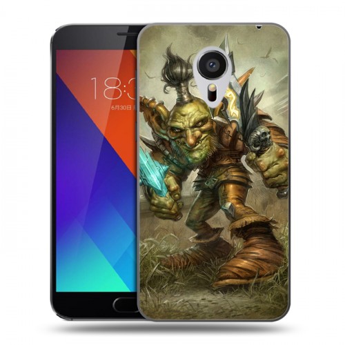 Дизайнерский пластиковый чехол для Meizu MX5 World of warcraft