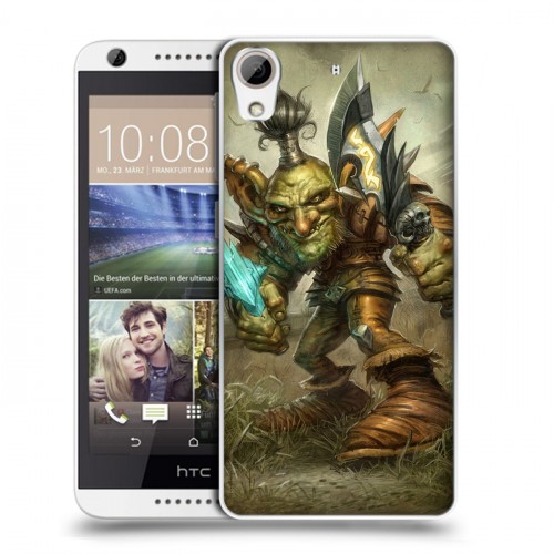 Дизайнерский силиконовый чехол для HTC Desire 626 World of warcraft