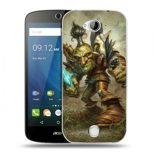 Дизайнерский силиконовый чехол для Acer Liquid Z530 World of warcraft