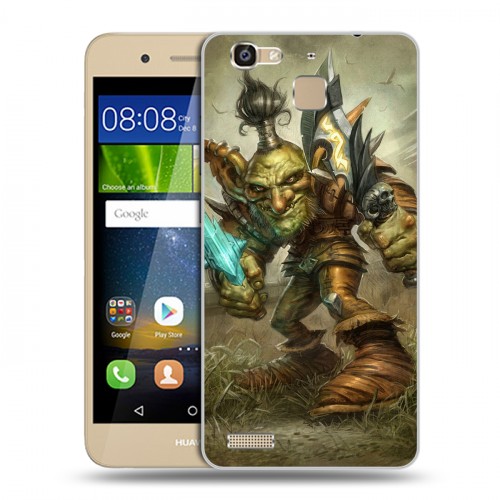 Дизайнерский пластиковый чехол для Huawei GR3 World of warcraft