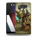 Дизайнерский пластиковый чехол для LG V20 World of warcraft