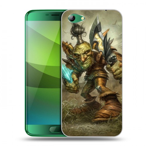 Дизайнерский силиконовый чехол для Elephone S7 World of warcraft