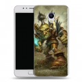 Дизайнерский силиконовый чехол для Meizu M5s World of warcraft